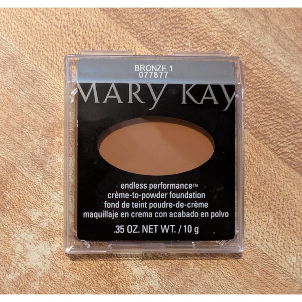 Mary Kay Endless Performance Creme to Powder Foundation BRONZE 1 Cream 077877